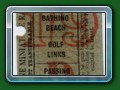 FMR: Adult Return 1s 9d (pre-decimal), punched to signify it was Bathing Beach to Passing Loop return  (the other hole is from the ticket block staple) - punched by a Bell Punch machine