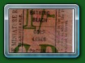 FMR: Child Return 1s 0d (pre-decimal), punched to signify it was Fairbourne to Barmouth Ferry return  - punched by a Bell Punch machine