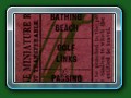 FMR: Adult Single 0s 4d (pre-decimal), punched to signify it was issued at Fairbourne (the other hole is from the ticket block staple) - punched by a Bell Punch machine