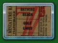 FMR: Adult Single 0s 7d (pre-decimal), punched to signify it was issued at Barmouth Ferry (the other hole is from the ticket block staple) - punched by a Bell Punch machine