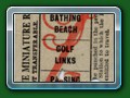 FMR: Child Single 0s 9d (pre-decimal), punched to signify it was issued at Passing Loop (the other holes are from the ticket block staples) - punched by a Bell Punch machine