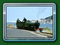1975: 'Sian' running round the train at the Ferry - Barmouth basking in the Summer sun behind (c) Ian Goodman