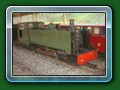 Tracy-Jo,  designed & built by G & S 1964. Originally a 2-6-2 steam-outline petrol-haudrallic. Moved to Dudley Zoo 1967. Sold 1969. At R, H & D Rly 1970. Sold to Sir William McAlpine 1974 & converted to 2-6-2DM. 1986 sold to Kirkless Light Rly & converted to 2-6-2 diesel-hydraullic. Sold to Bure Valley Rly 1991 & rebuilt as 2-6-4T steam & renamed Wroxham Broad. Seen at Bure Valley (c) John C. Fletcher