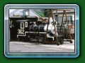 Sian, 2-4-2 outside frames steam, designed by Ernest W. Twining & built by G & S 1963. Rebuilt 1984 by Ellerton into American outline & renamed Sydney. 1985 sold to Littlecote Rly. Sold to Bure Valley Rly 1991 & rebuilt to original design & renamed Sian. Sold to Sian Project Group 1995. Now at Windmill Farm, Southport. 1984 Sydney rebuild (c) Ian Goodman
