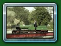 Sian, 2-4-2 outside frames steam, designed by Ernest W. Twining & built by G & S 1963. Rebuilt 1984 by Ellerton into American outline & renamed Sydney. 1985 sold to Littlecote Rly. Sold to Bure Valley Rly 1991 & rebuilt to original design & renamed Sian. Sold to Sian Project Group 1995. Now at Windmill Farm, Southport. 1981, Hythe turntable (c) Mike Woods
