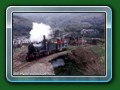 The train heads off across the stream bridge towards Beach Raod (c) Bill Hyde collection