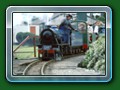 The driver looks around his cab, back along the train and keeps an eye on the road ahead - the gaurd makes sure no one falls out, as the train accelerates toward the top gate (c) Ian Goodman